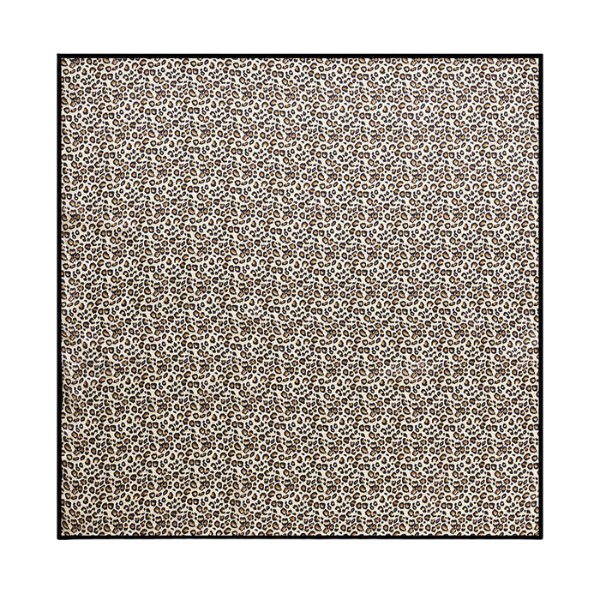 Foulard léopard - Pure soie